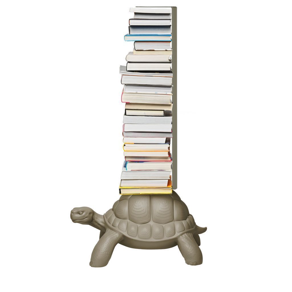 Qeeboo Turtle Carry Shelf, Grey