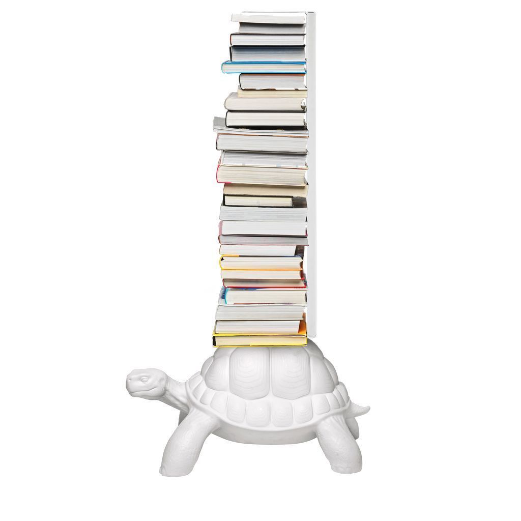 Qeeboo Turtle Carry Shelf, White