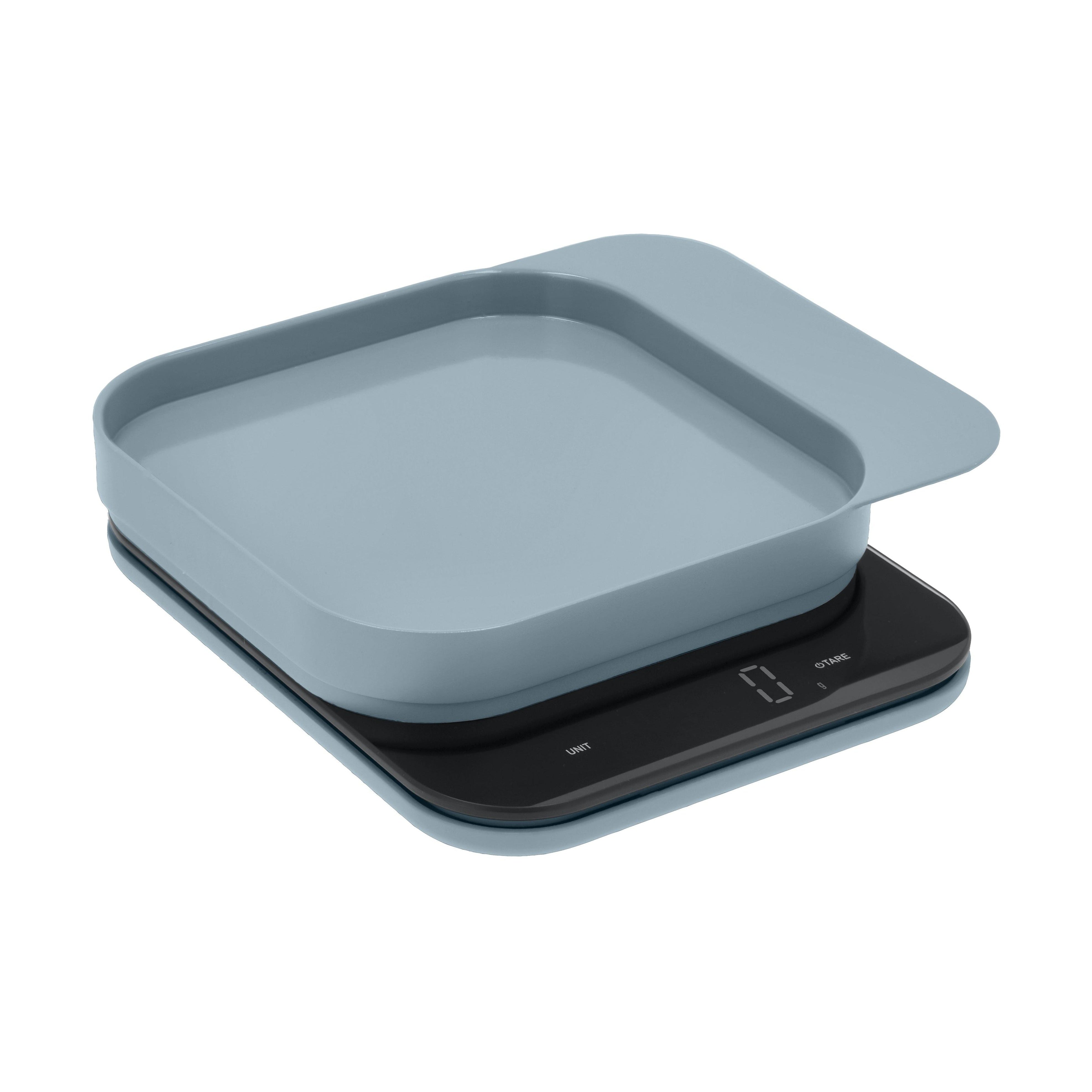 Rosti Mensura Kitchen Scale, Dusty Blue