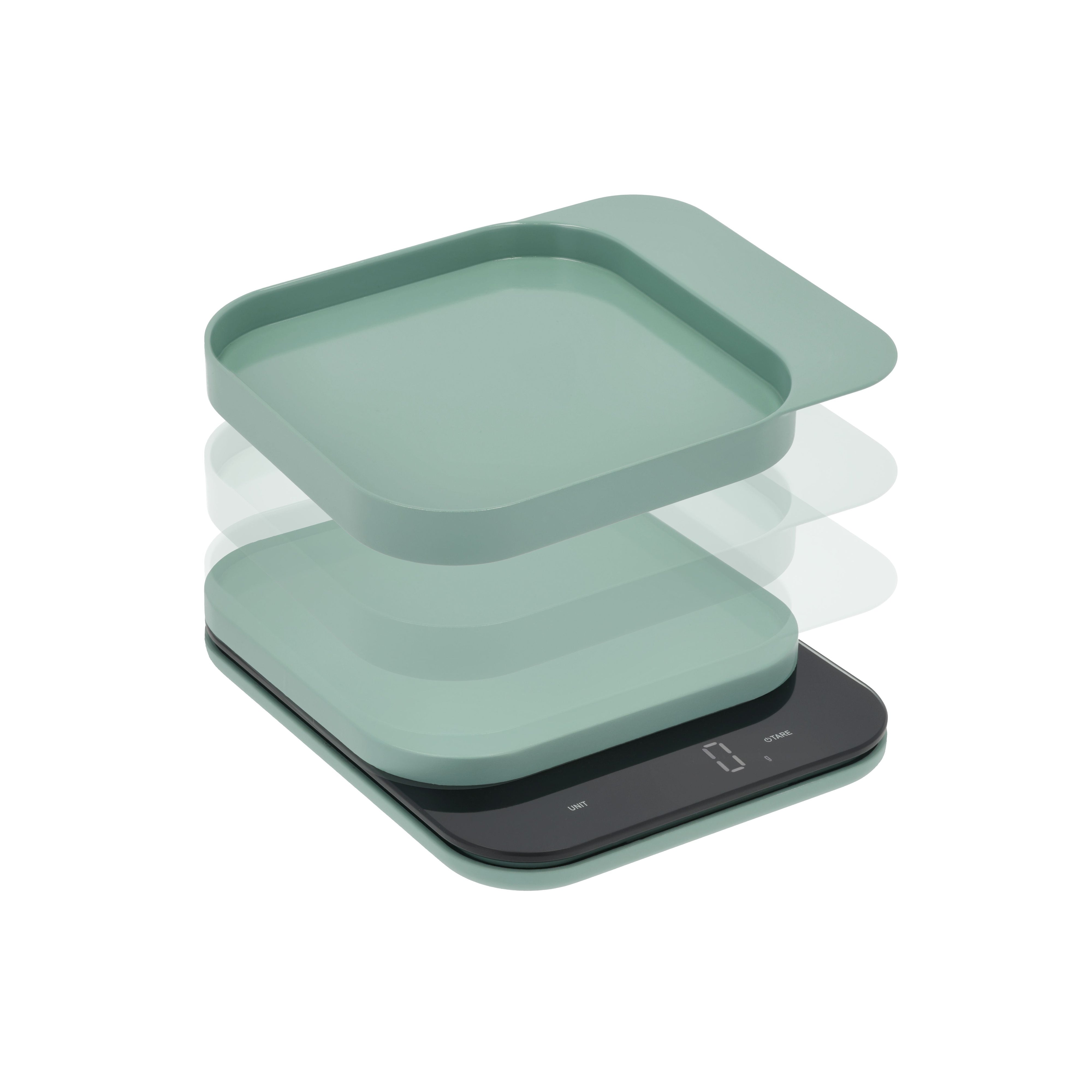 Rosti Mensura Kitchen Scale, Nordic Green