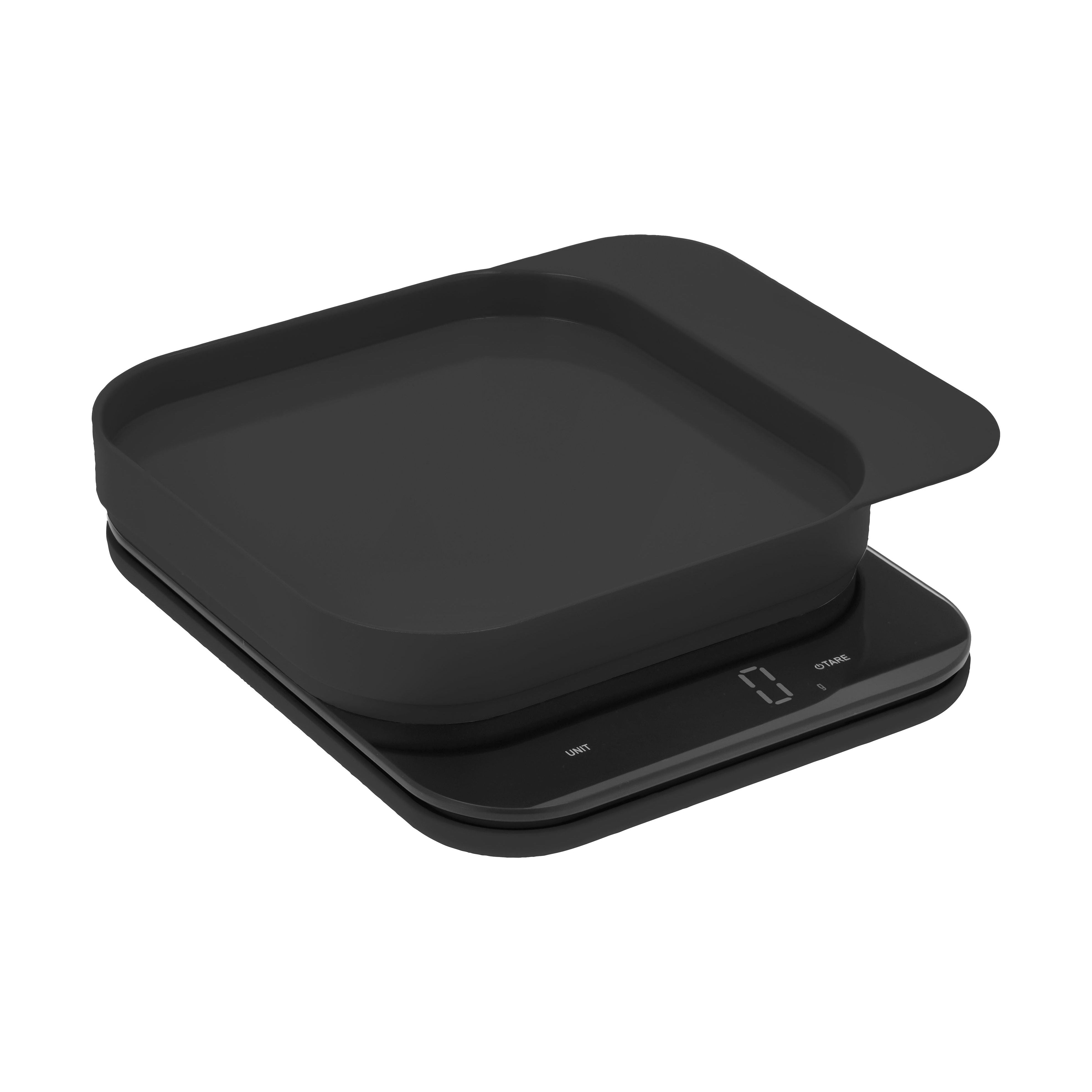 Rosti Mensura Kitchen Scale, Black