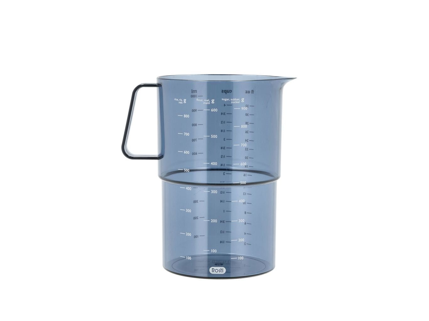 Rosti Mensura Measuring Cup, Dusty Blue