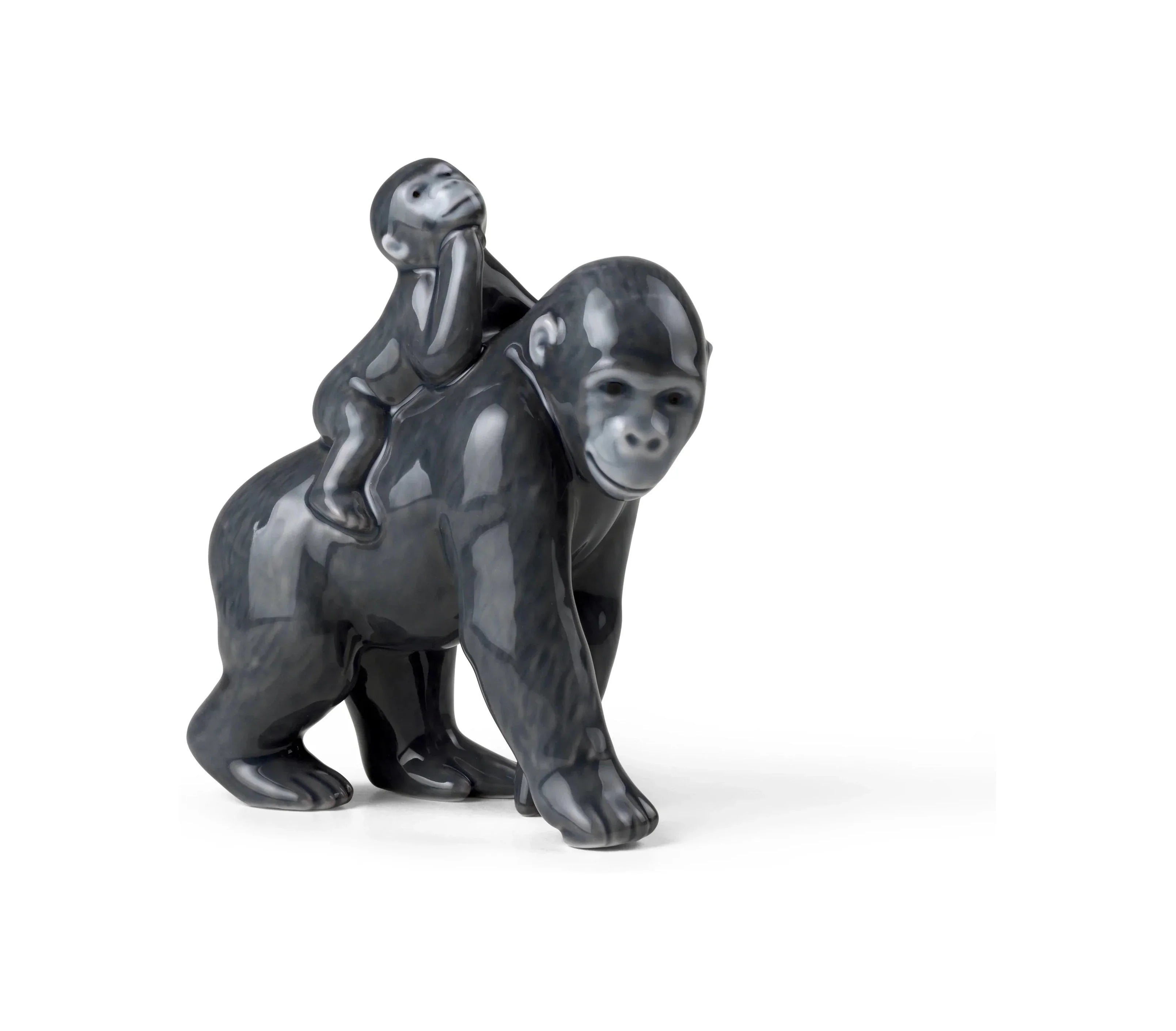 Royal Copenhagen 2023 Annual Figure, Gorilla With Baby