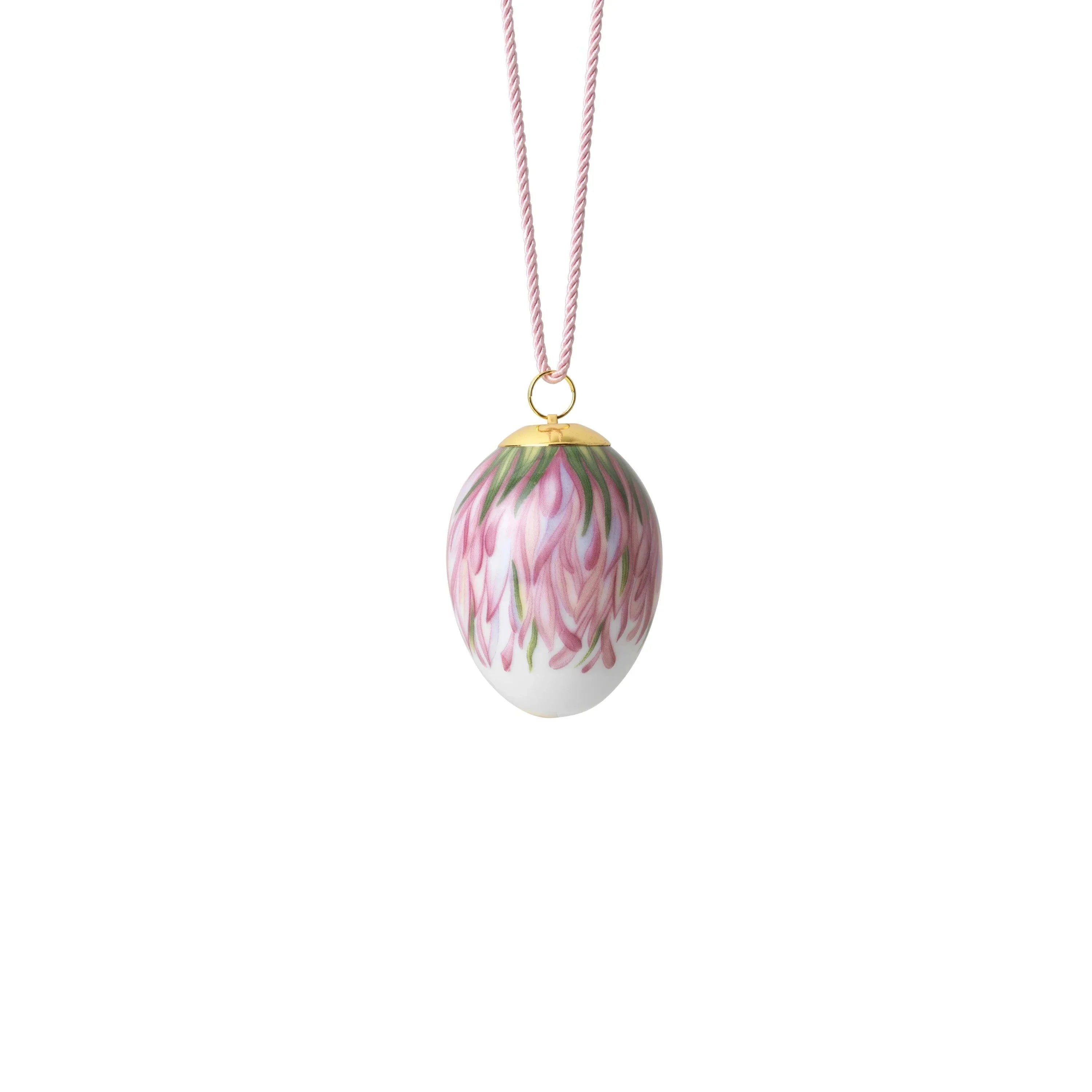 Royal Copenhagen Easter Pendant 2023, Red Clover Leaves