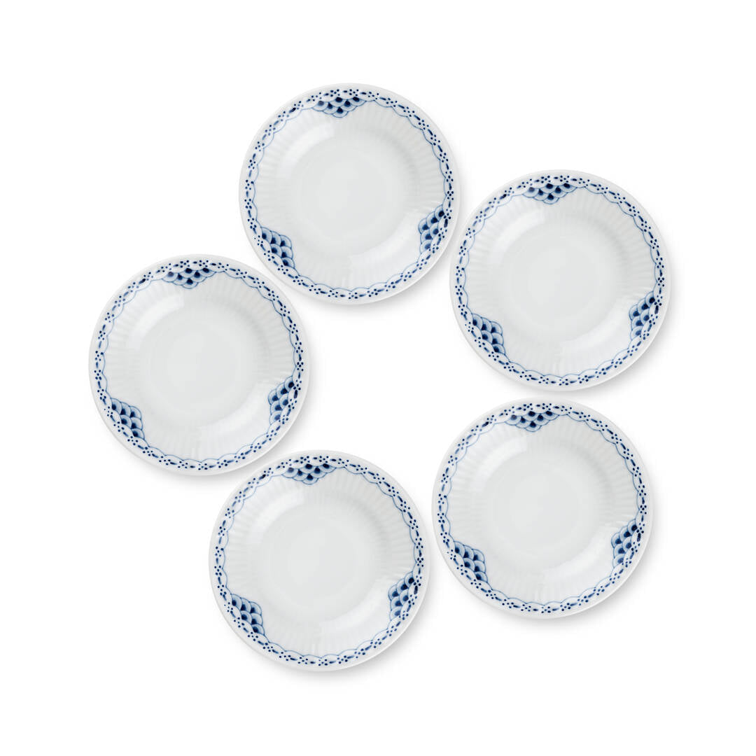 Royal Copenhagen Princess Plates 11 Cm, 5 Pieces