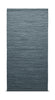 Rug Solid Cotton Rug 140 X 200 Cm, Steel Grey