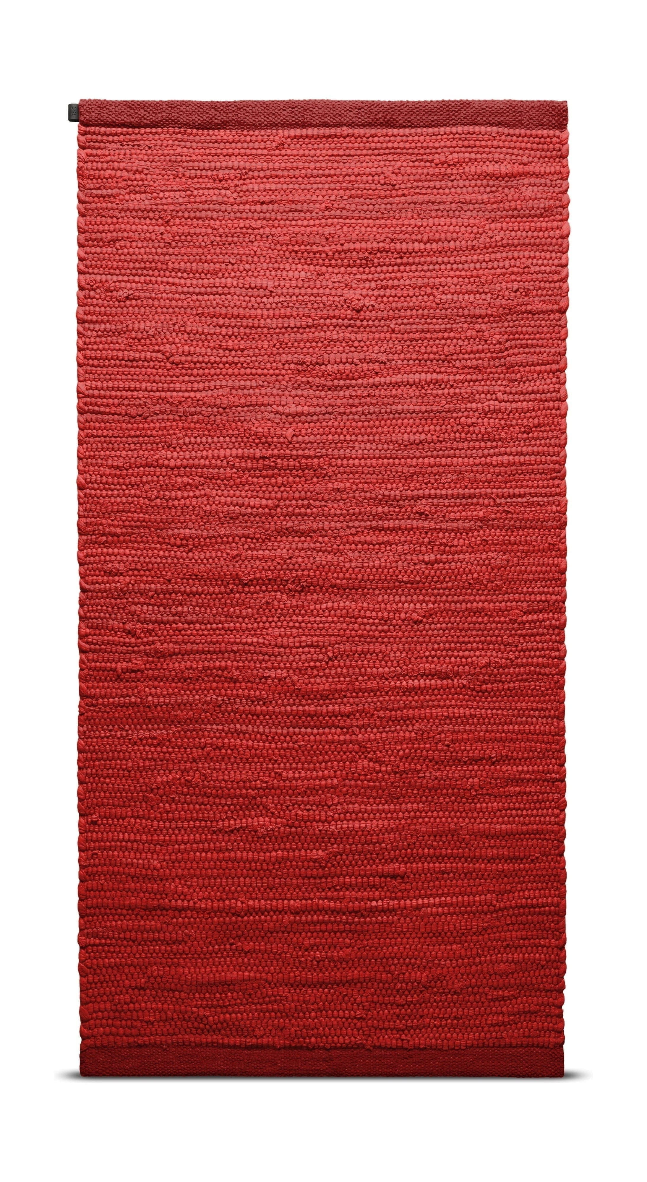 Rug Solid Cotton Rug 65 X 135 Cm, Strawberry