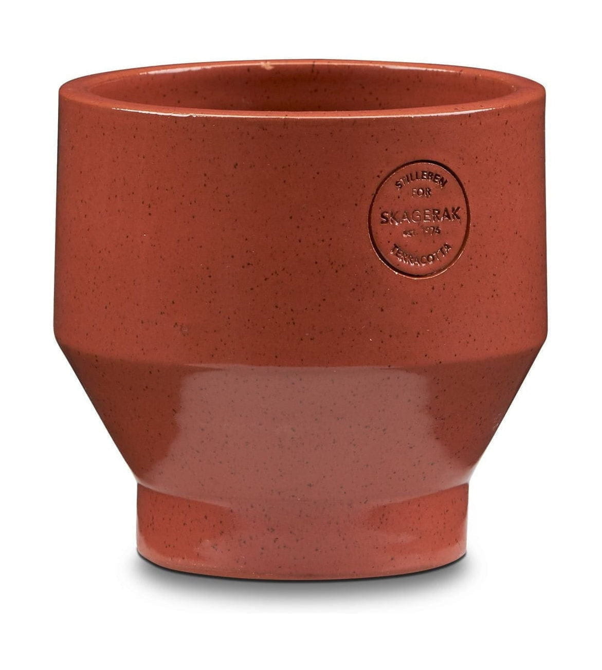 Skagerak Edge Flowerpot ø15 Cm, Terracotta