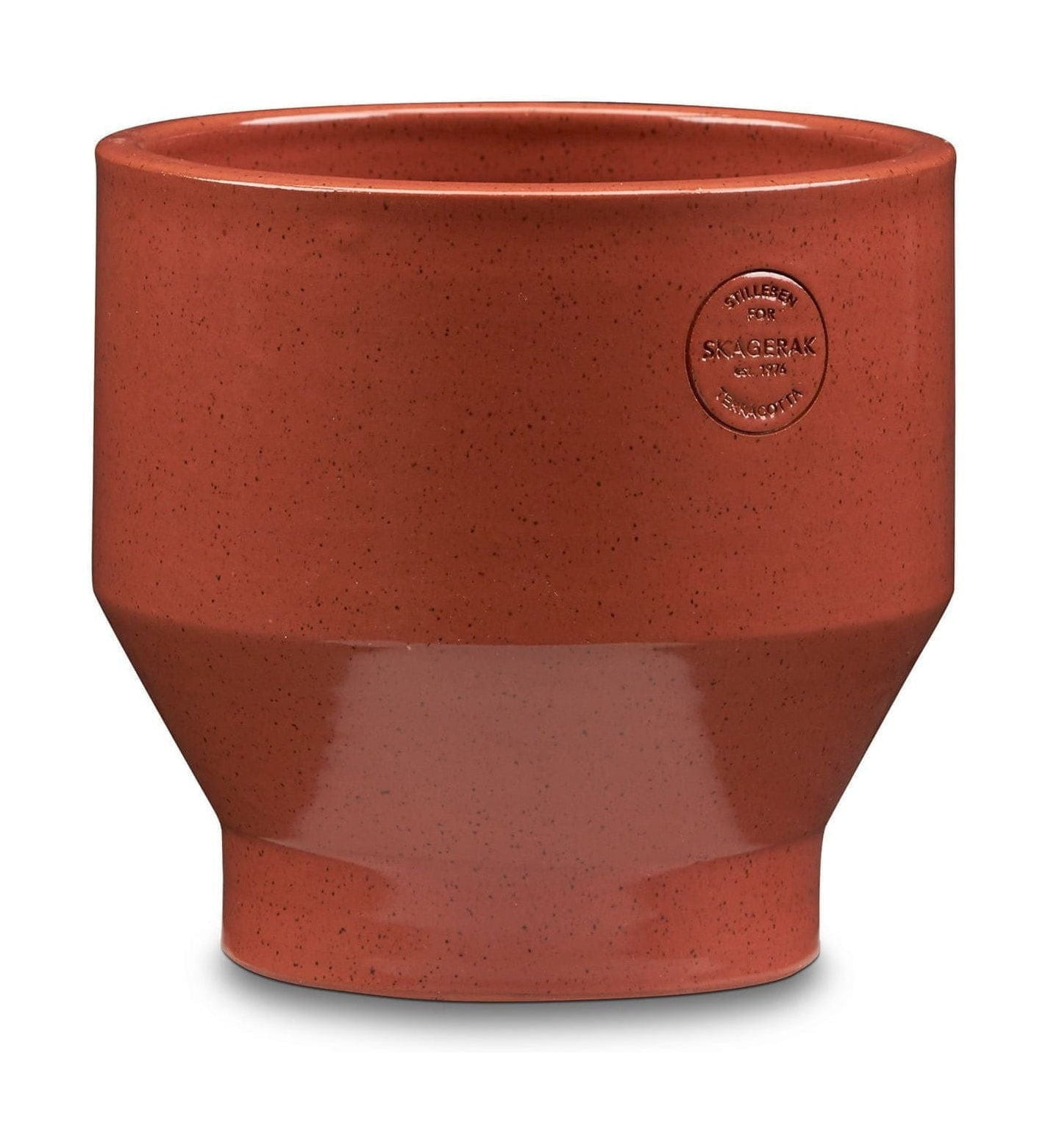 Skagerak Edge Flowerpot ø18 Cm, Terracotta