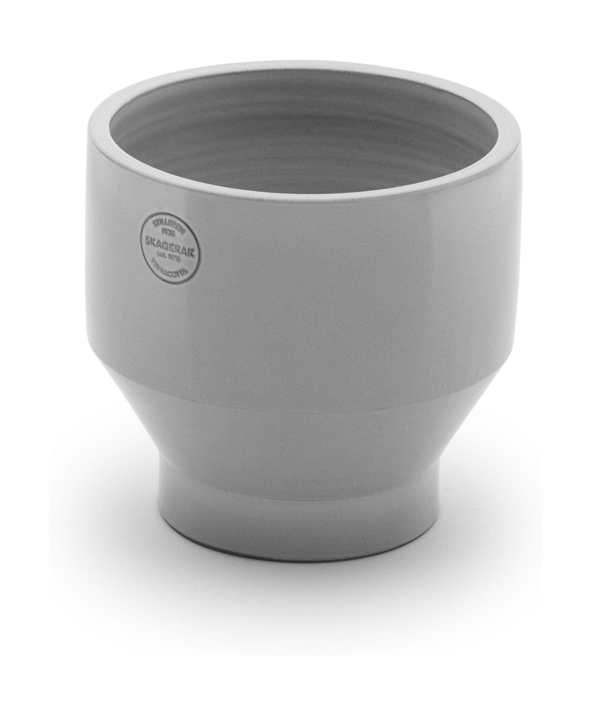 Skagerak Edge Flowerpot ø25 Cm, Light Grey