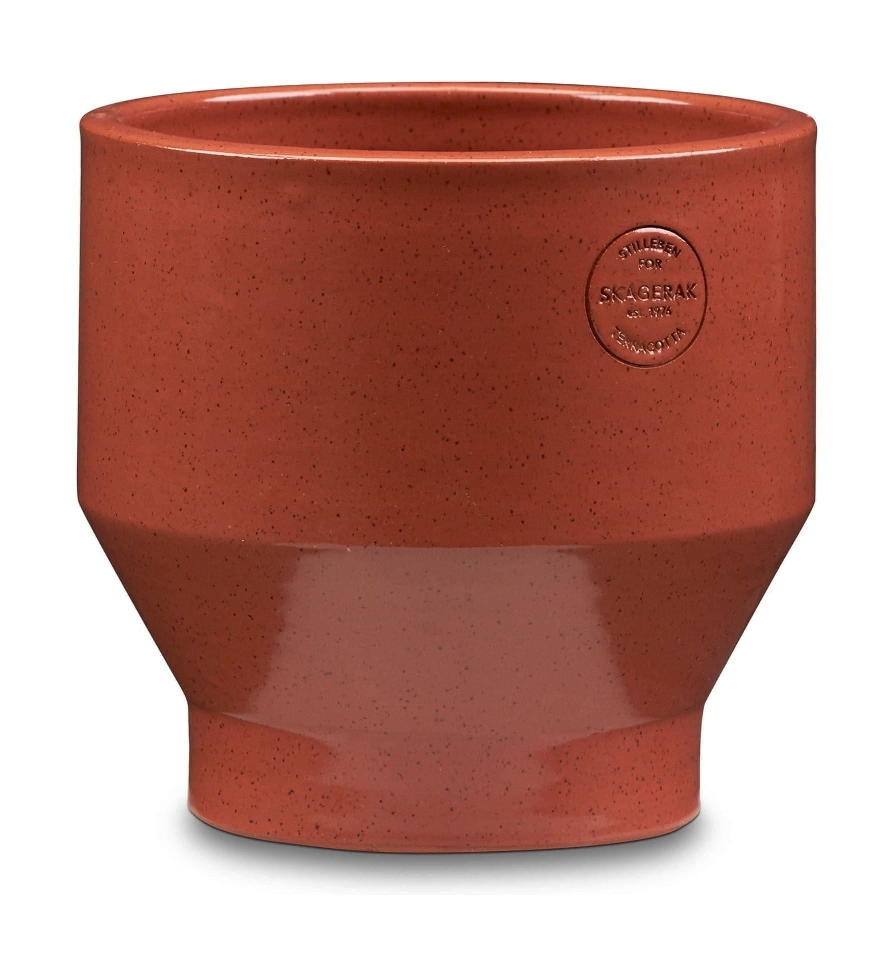 Skagerak Edge Flowerpot ø25 Cm, Terracotta