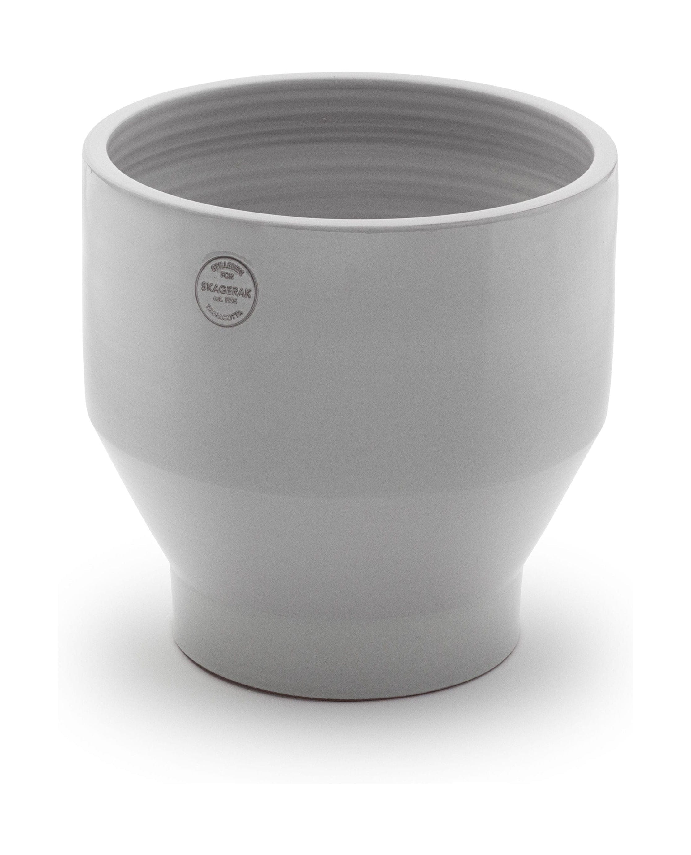 Skagerak Edge Flowerpot ø35 Cm, Light Grey