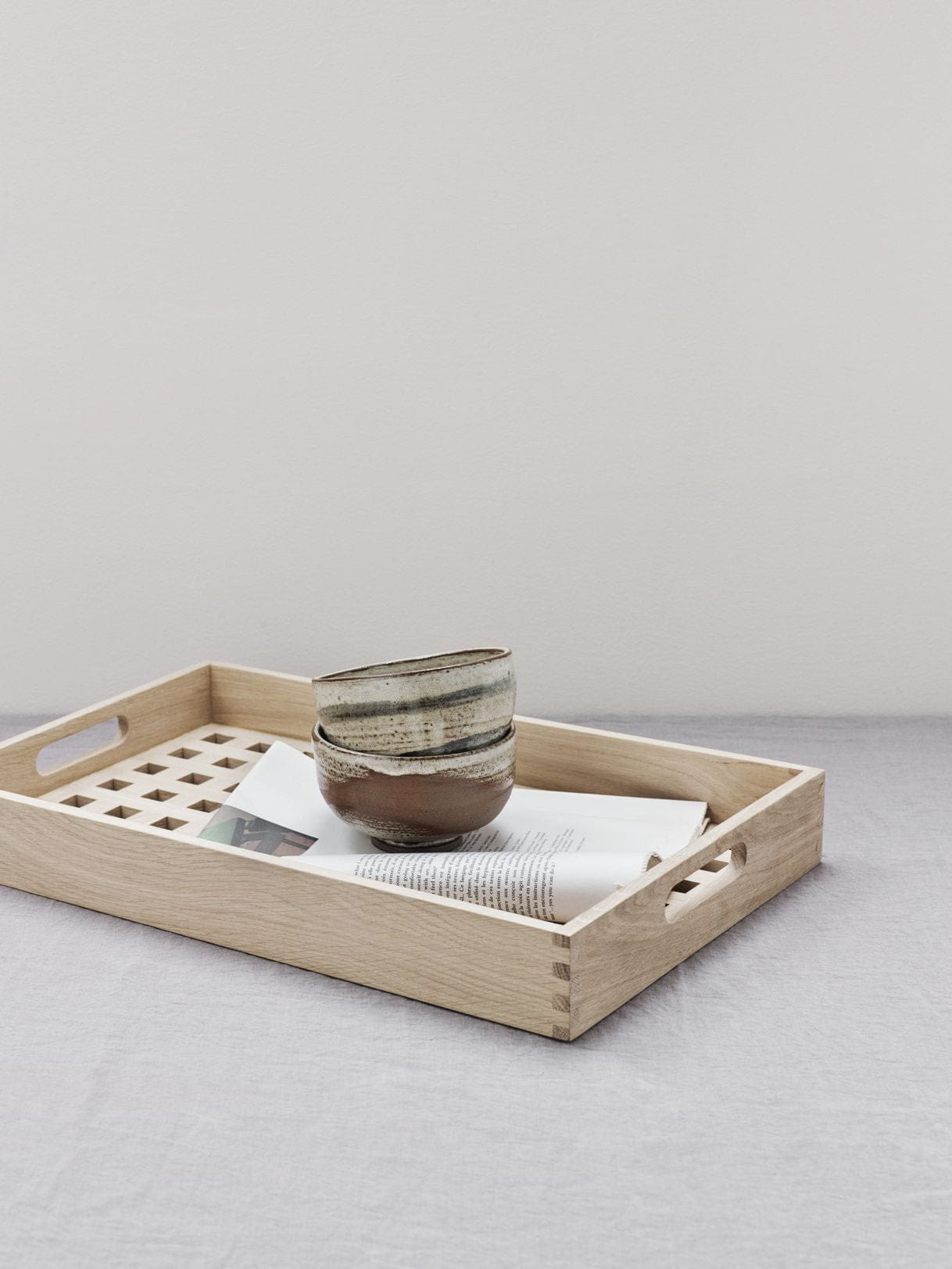 Skagerak Fionia Tray Oak, 48x32 Cm