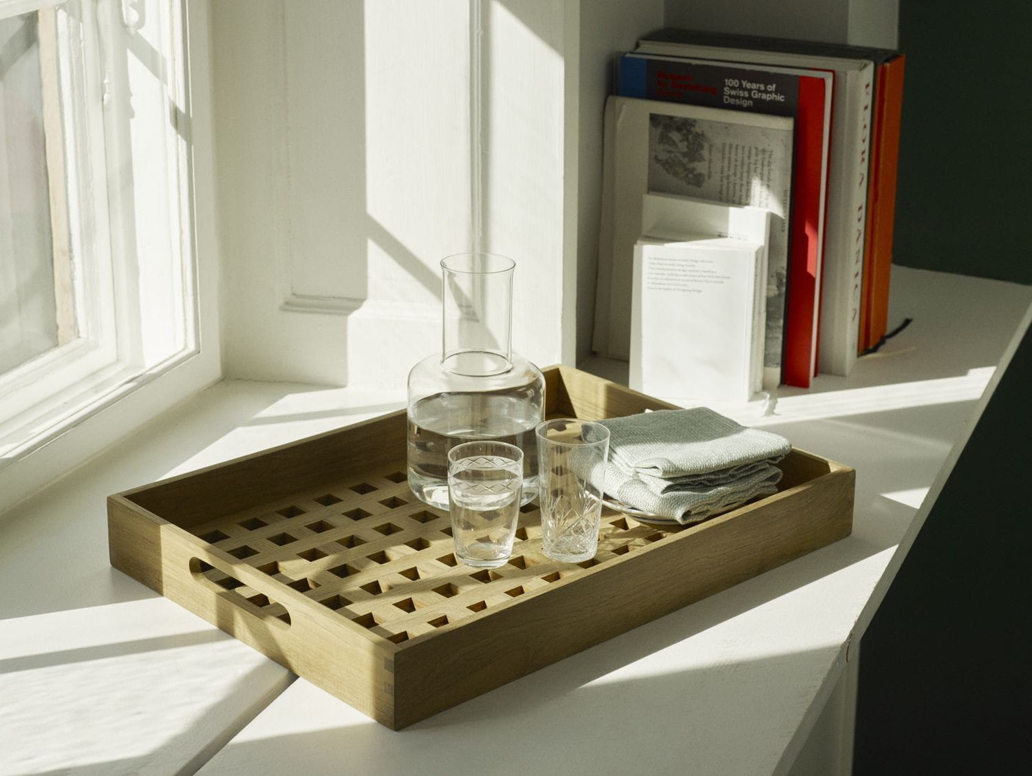 Skagerak Fionia Tray Teak, 52x36 Cm