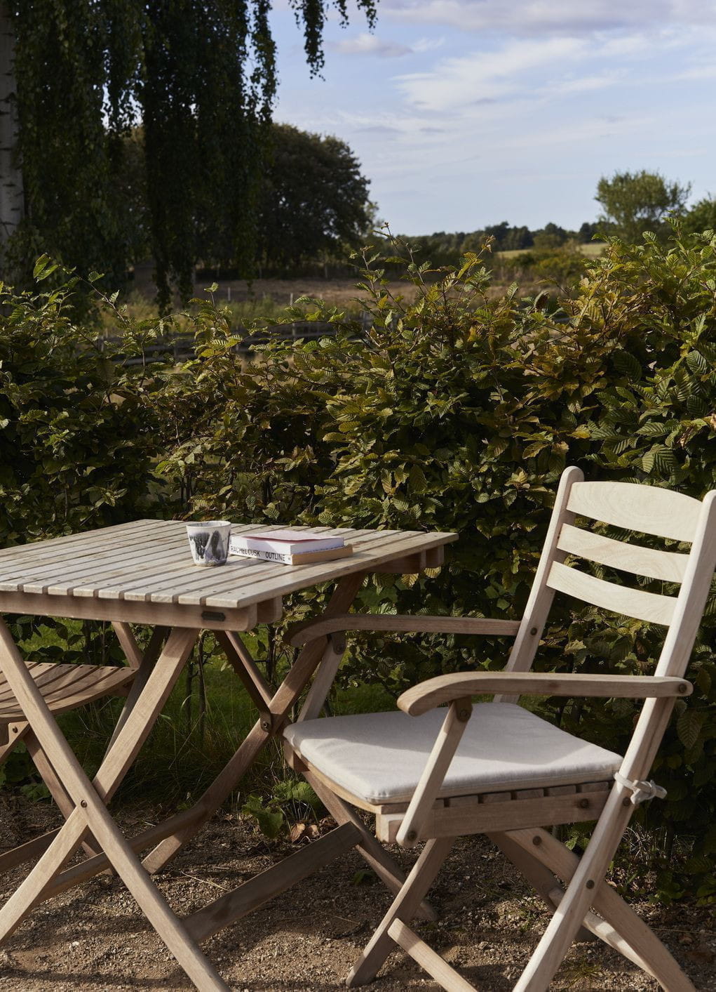 Skagerak Selandia Folding Chair With Armrests