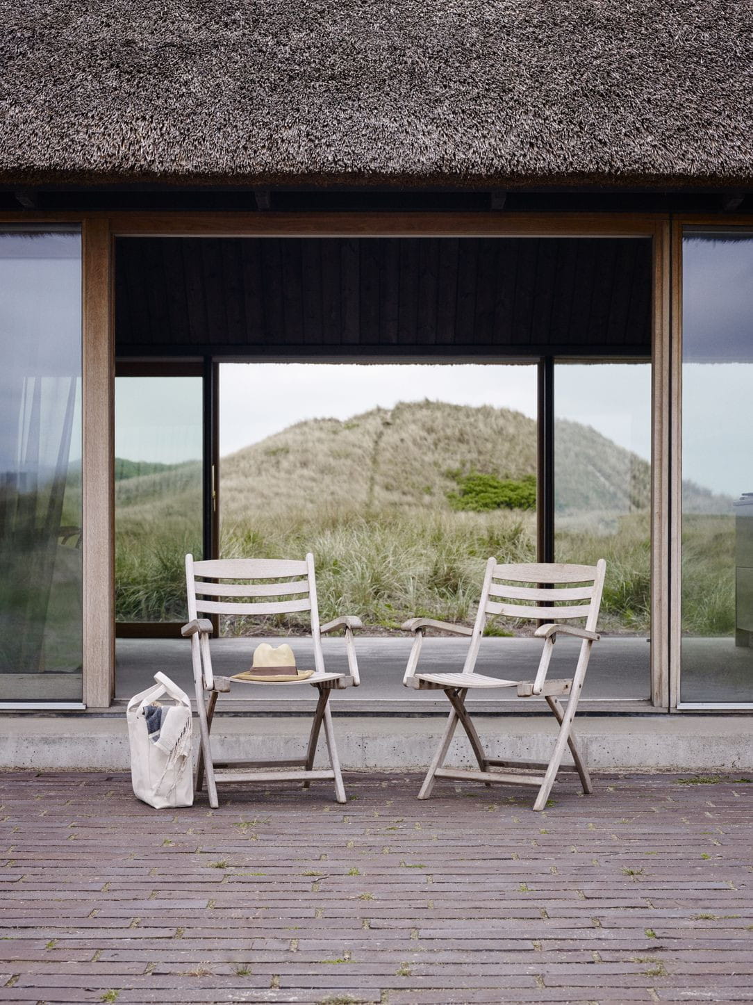 Skagerak Selandia Folding Chair With Armrests