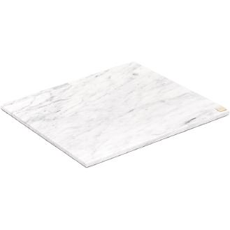 Skultuna Carrara Marble Plate With Logo, Large