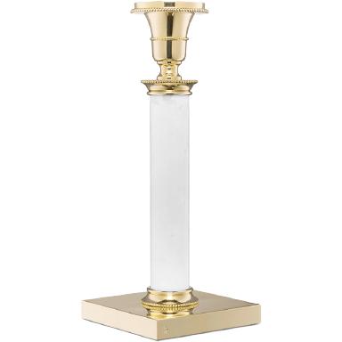 Skultuna Jubilee Candlestick, Carrara Marble