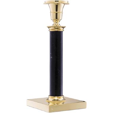 Skultuna Jubilee Candlestick, Marquina Marble