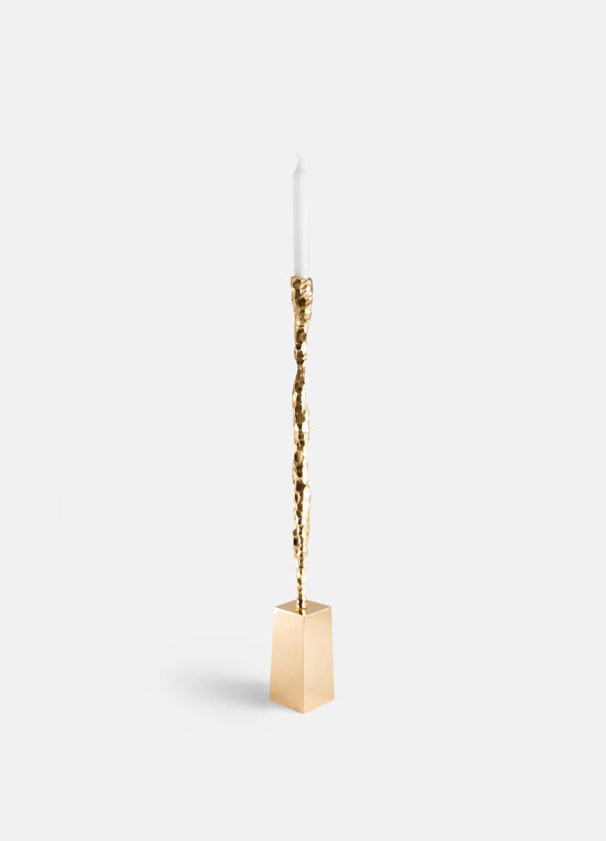 Skultuna Opaque Candle Holder Brass, Large