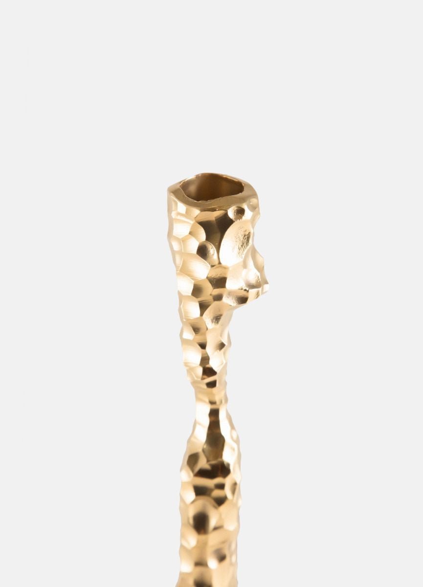 Skultuna Opaque Candle Holder Brass, Medium