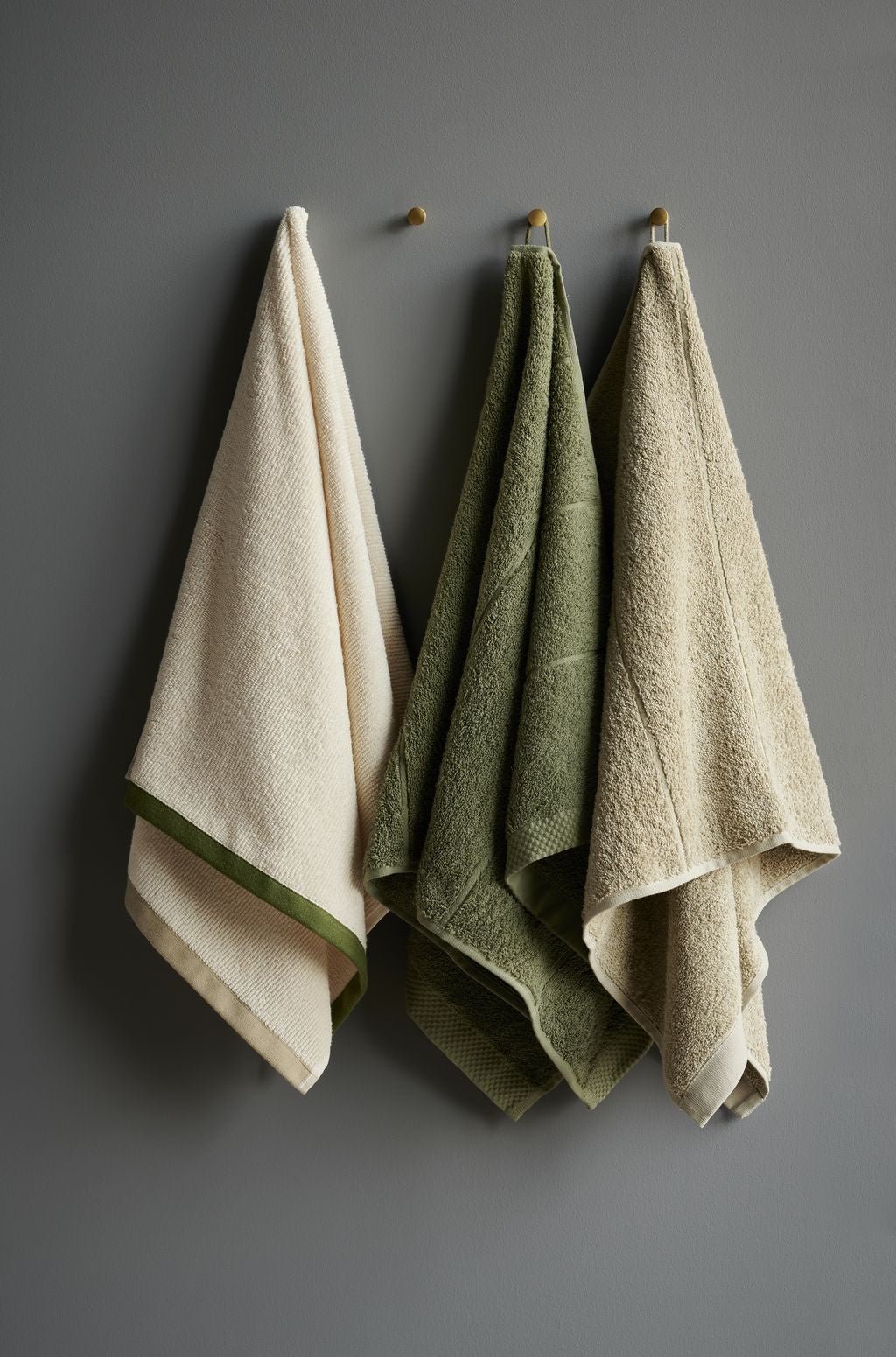 Södahl Contrast Towel 50x70, Olive