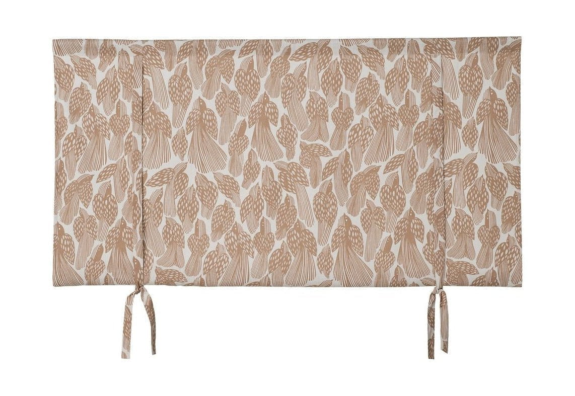 Spira Birds Roll Up Curtain 120x100 Cm, Rust