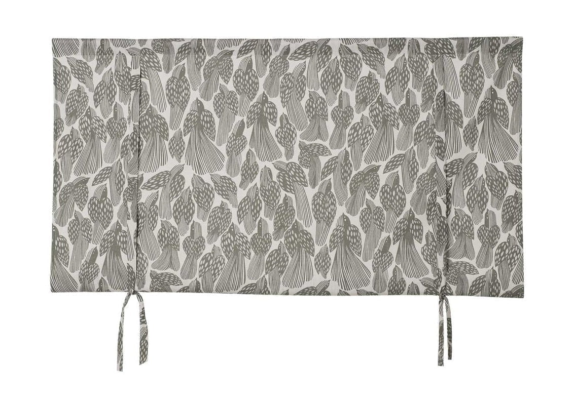 Spira Birds Roll Up Curtain 140x100 Cm, Mineral Green