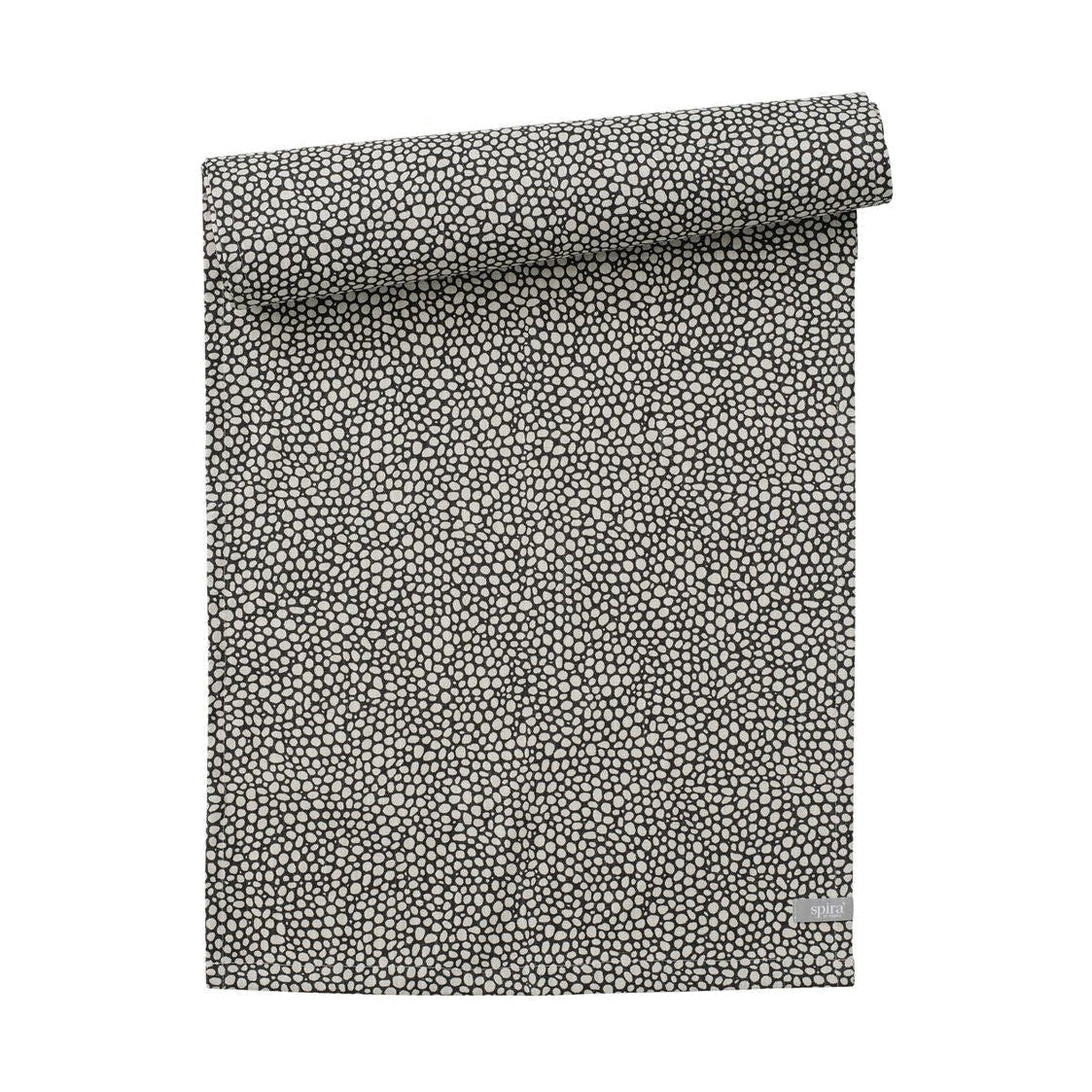 Spira Dotte Table Runner, Asphalt