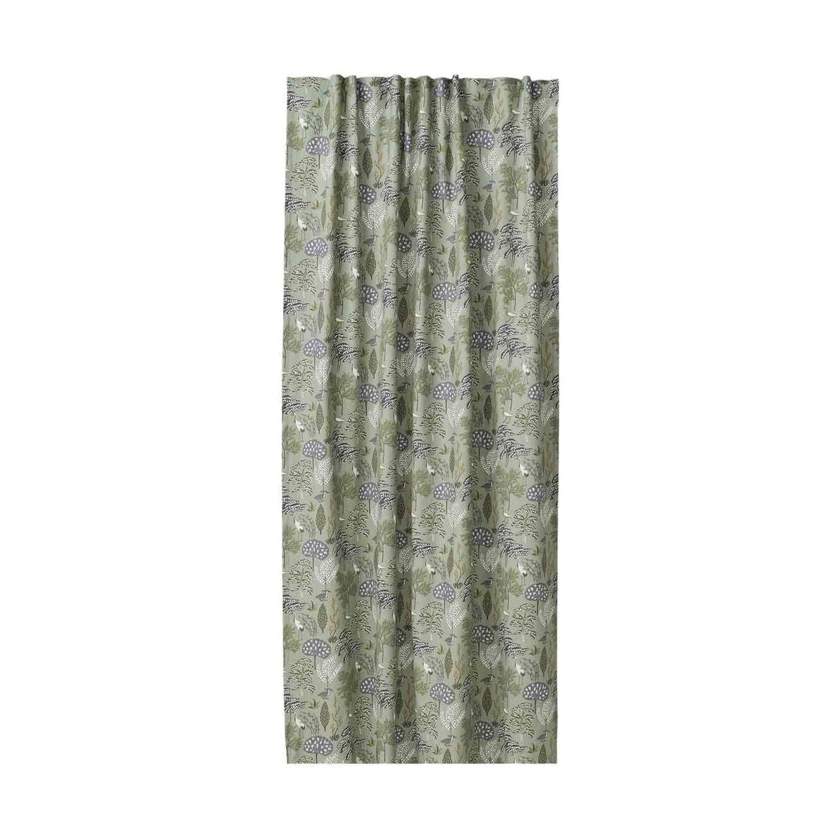 Spira Flora Curtain With Multiband, Green