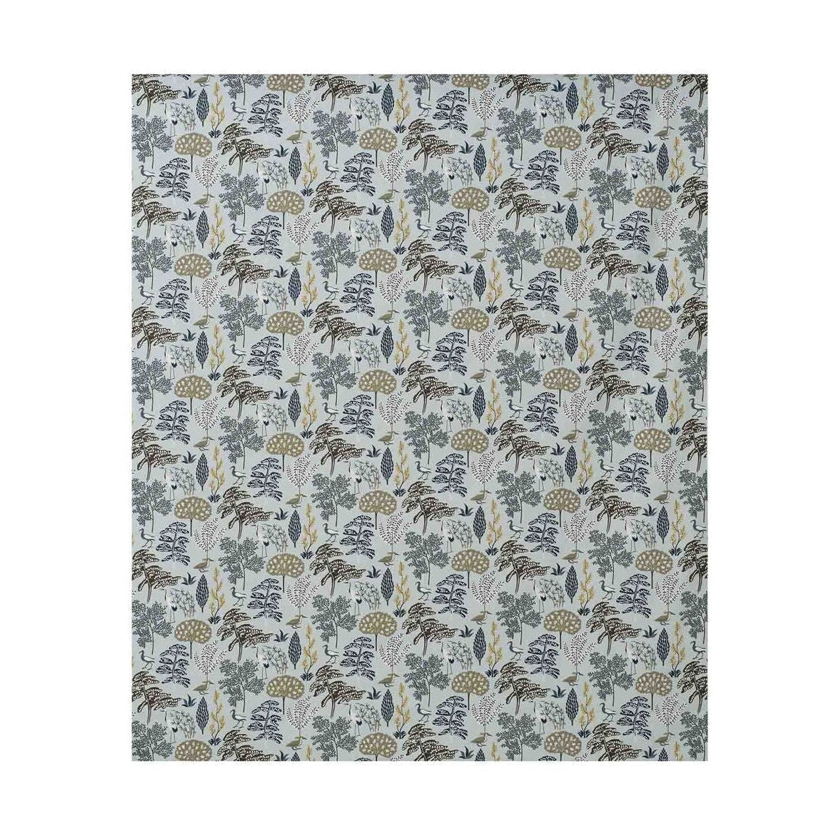 Spira Flora Fabric Width 150 Cm (Price Per Meter), Blue