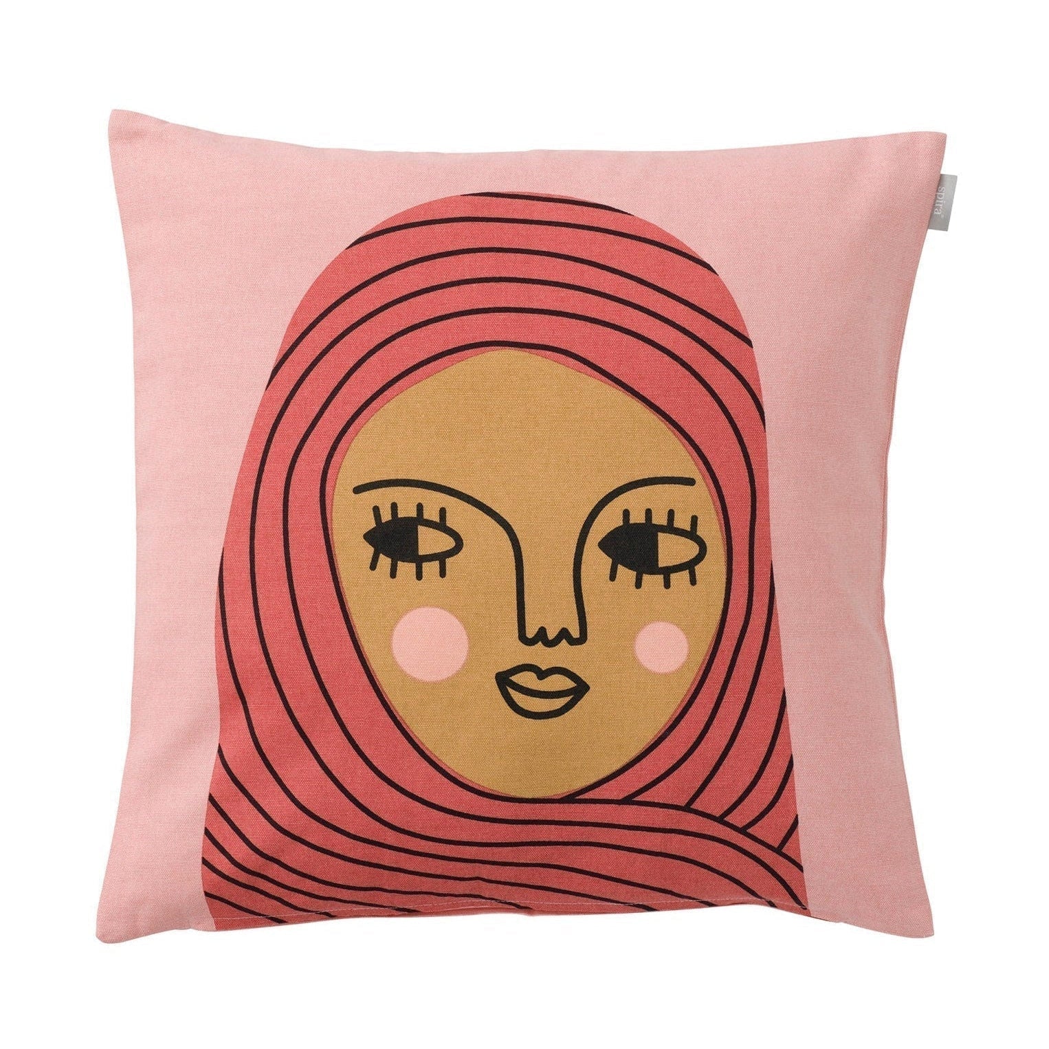 Spira Kompis Pillow Cover, Malinka