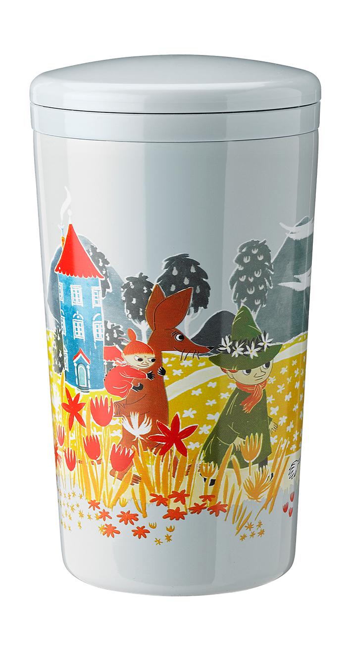 Stelton Carrie Thermo Mug 0.4 L, Moomin Sky