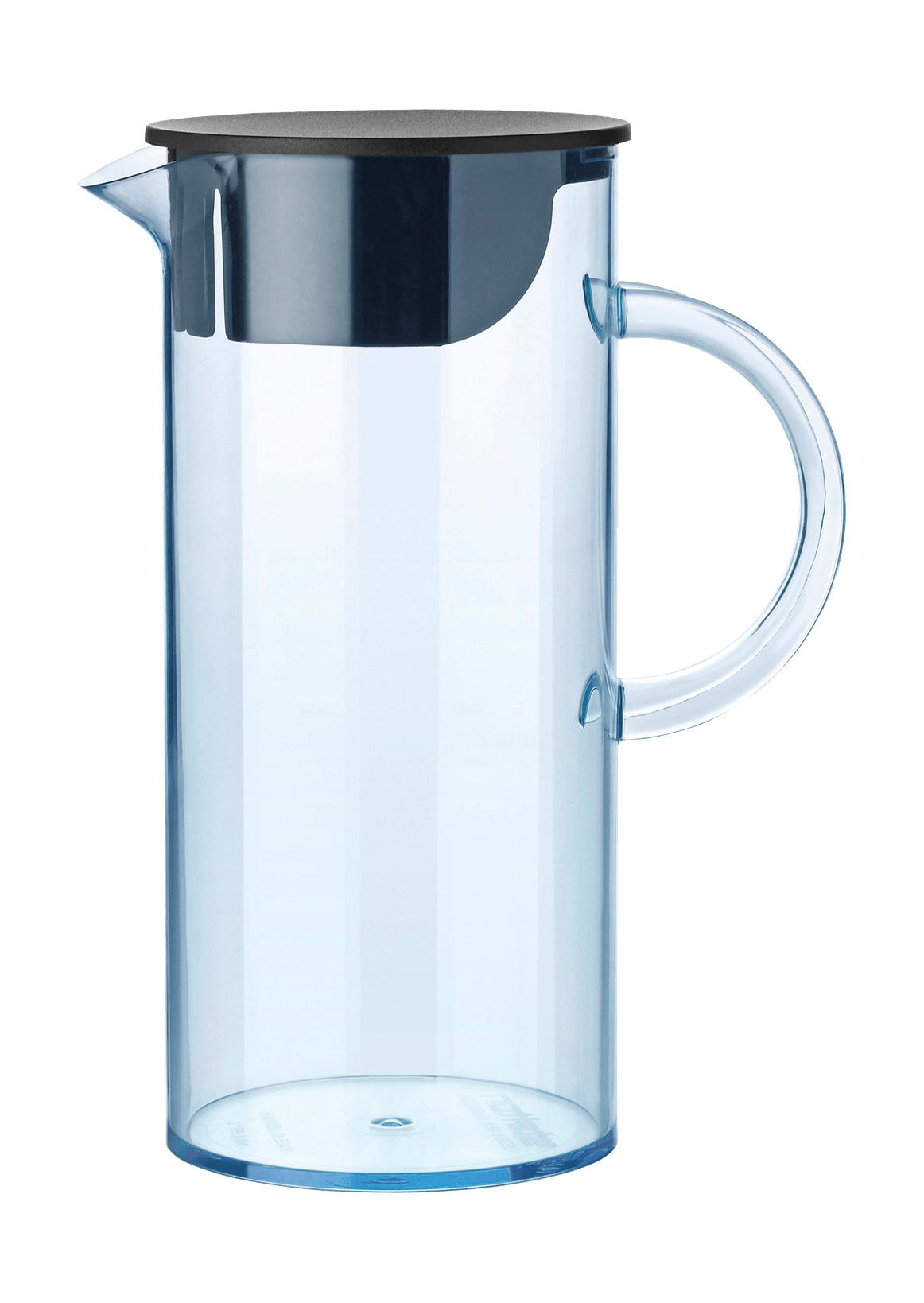 Stelton Em77 Jug With Lid 1,5 L, Blue