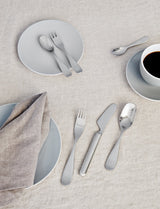 Stelton Emma Plate Set Of 2 ø 22,5 Cm, Grey