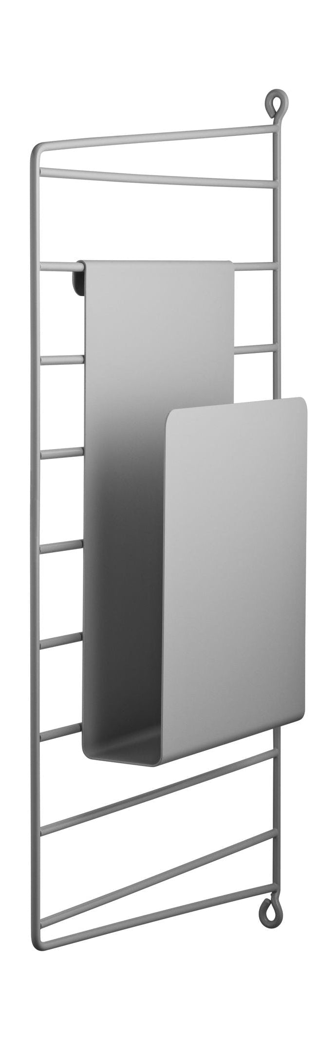 String Furniture String System Magazine Holder, Grey