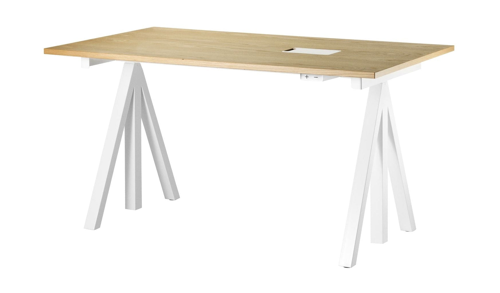 String Furniture Works Work Table Oak, 78x140 Cm