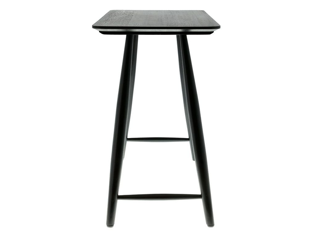 Villa Collection Raffia Desk, Black