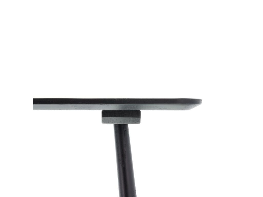 Villa Collection Raffia Desk, Black