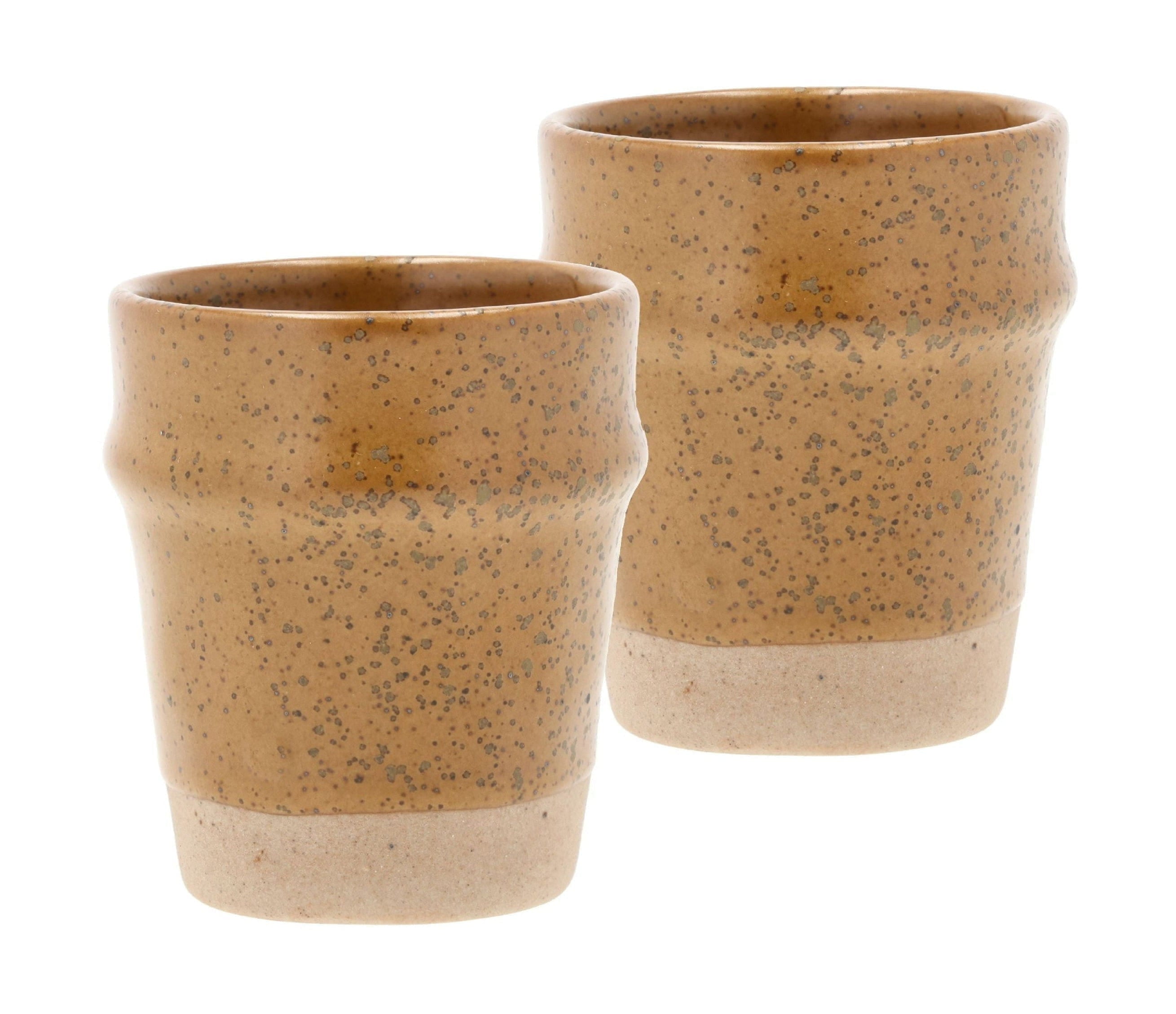 Villa Collection Evig Espresso Cup Set Of 2, Amber