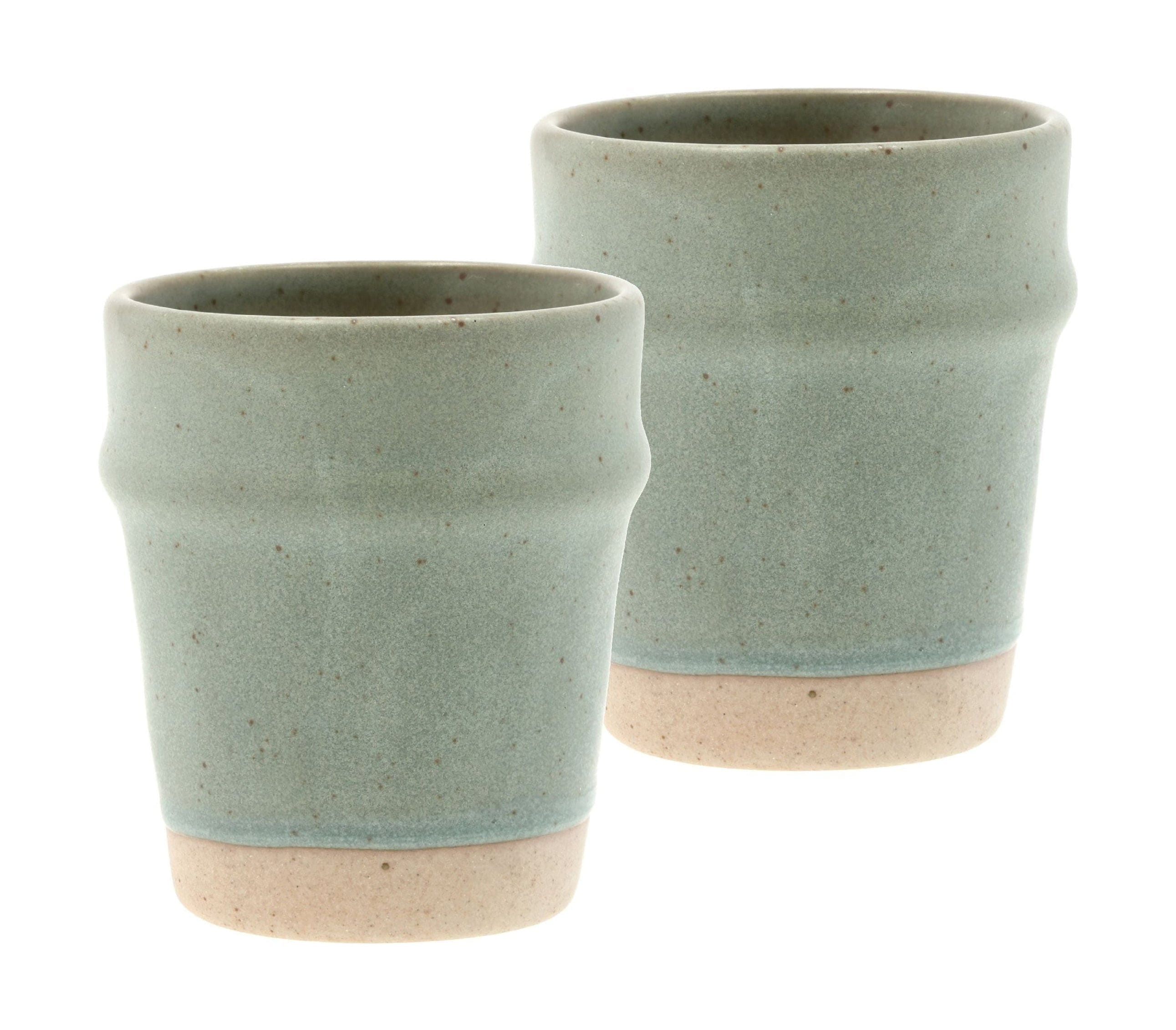 Villa Collection Evig Espresso Cup Set Of 2, Green