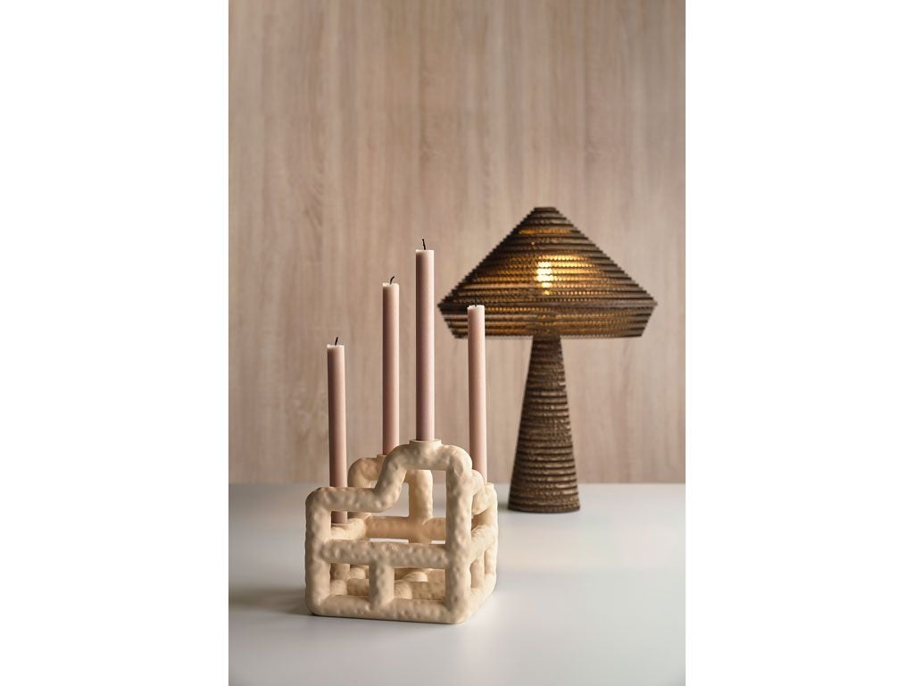 Villa Collection Lyng Candle Holder, Sand