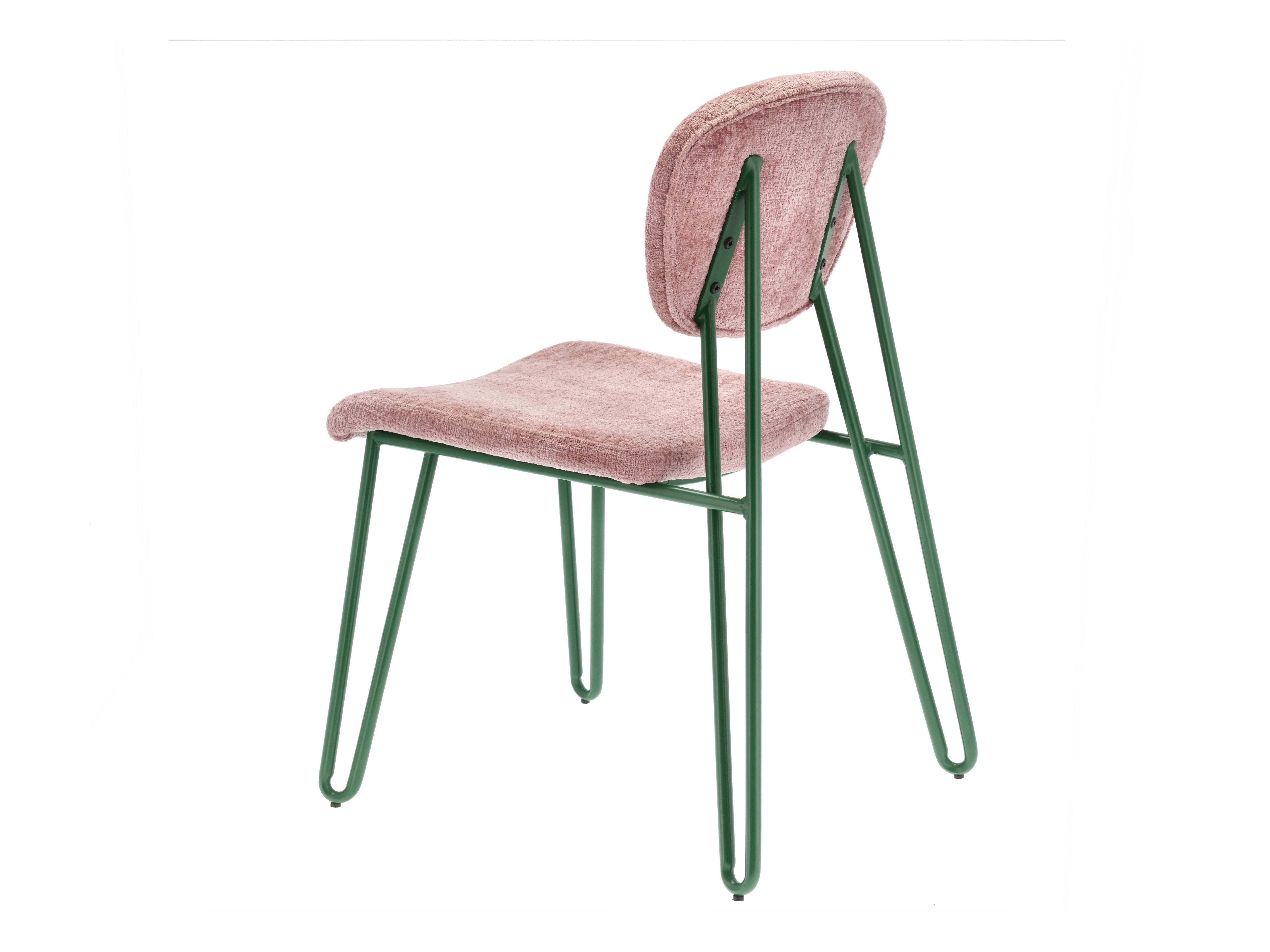 Villa Collection Styles Chair, Green/Pink