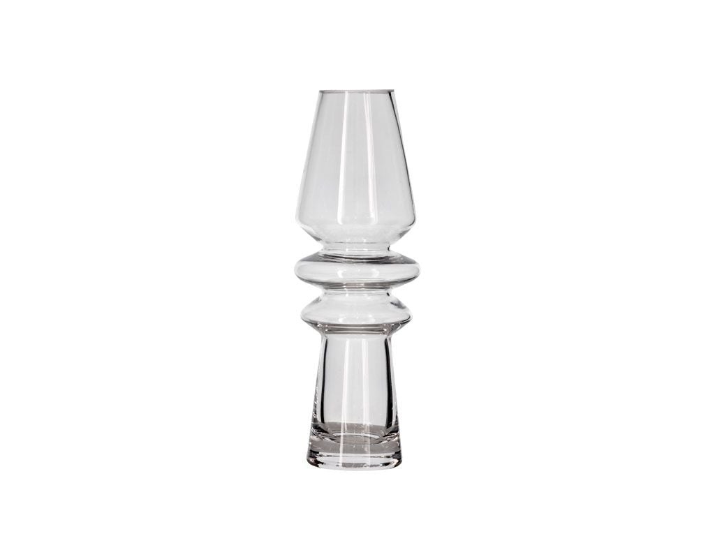 Villa Collection Trio Vase 25 Cm, Clear