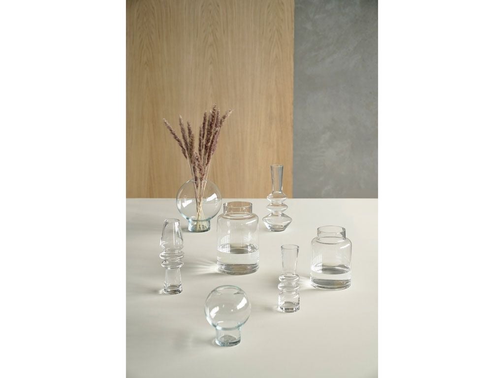 Villa Collection Trio Vase ø 14 Cm, Clear