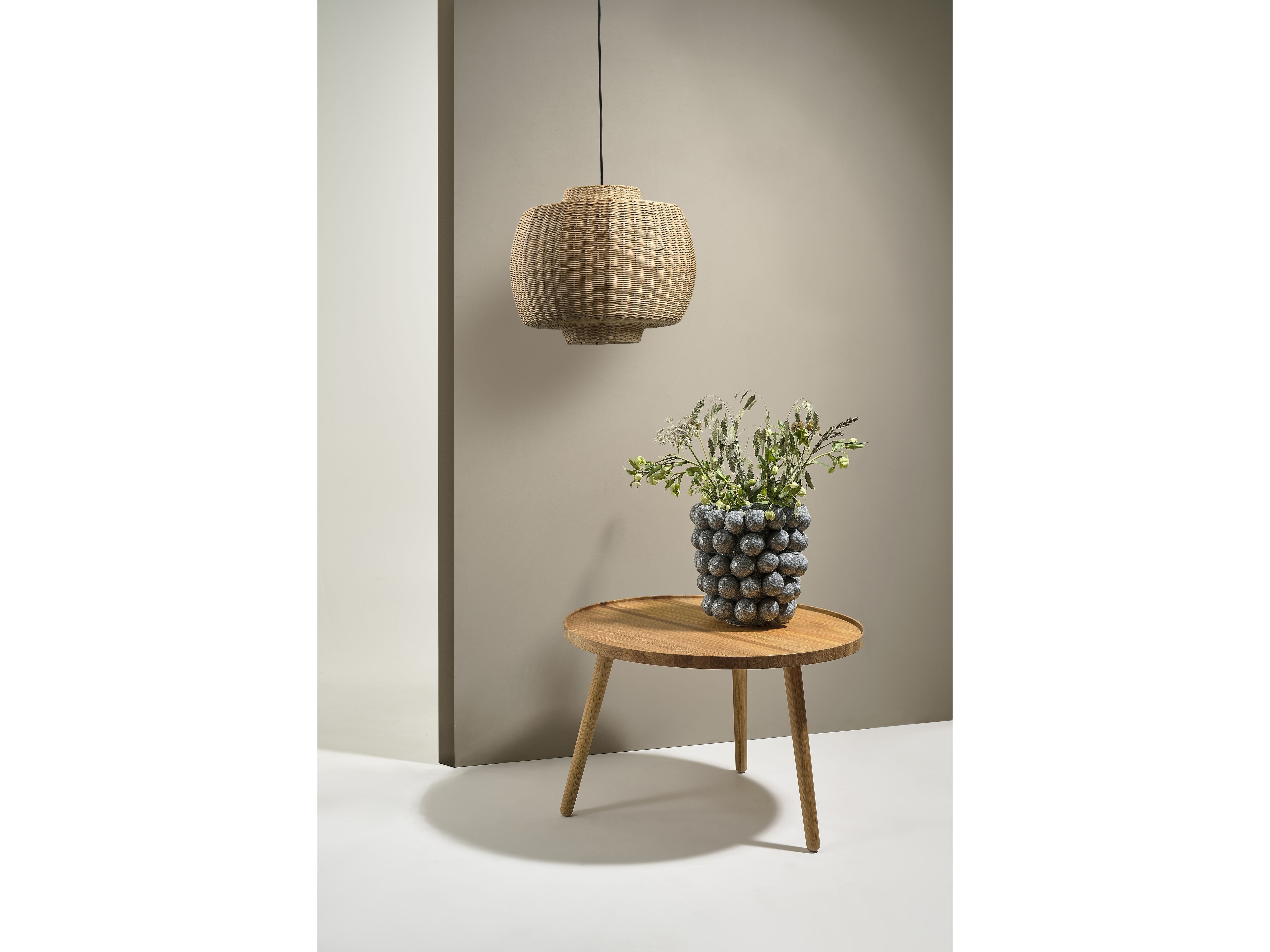 Villa Collection Vinka Pendant Lamp Rattan, øx H 50x42 Cm