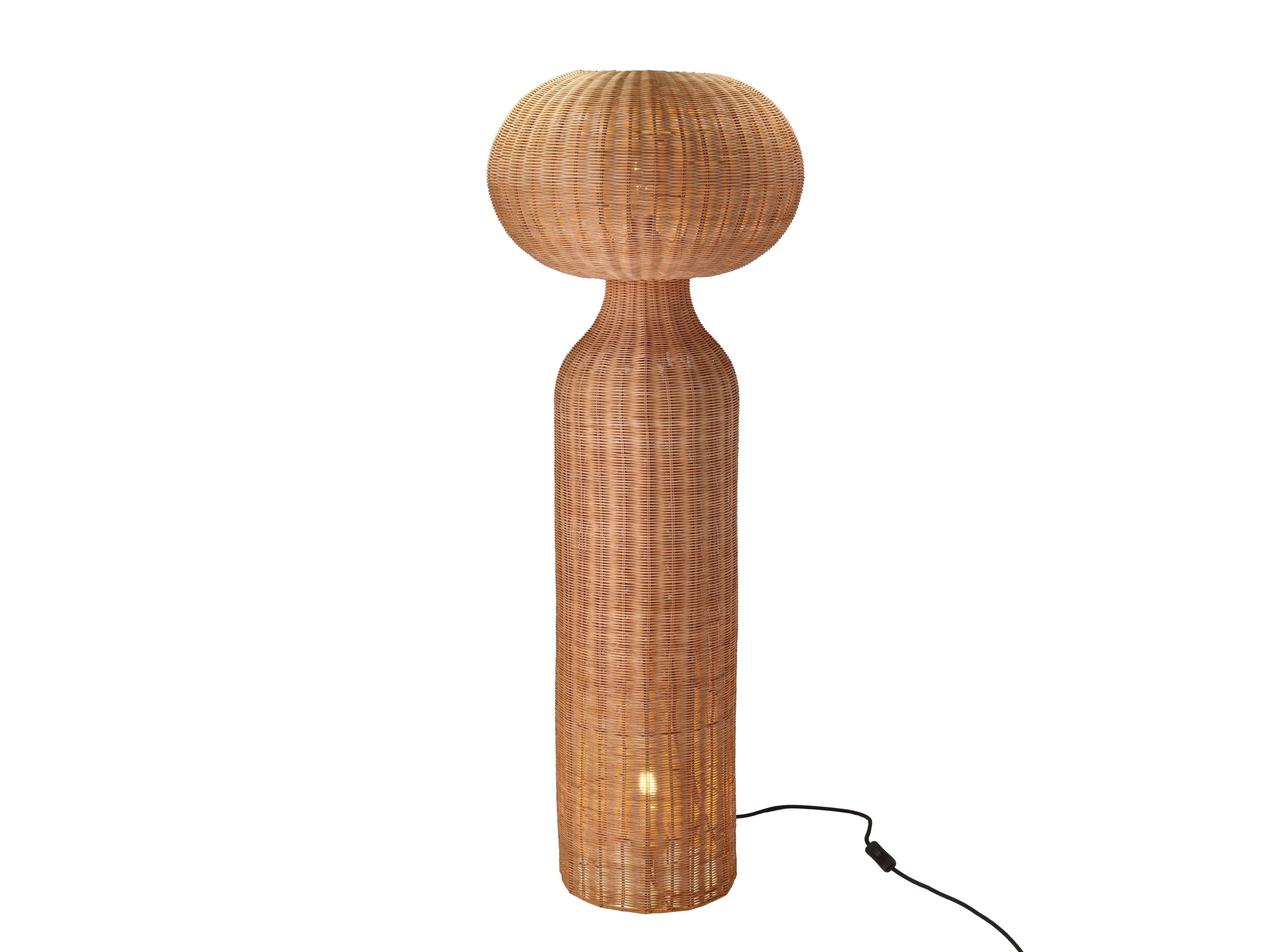 Villa Collection Vinka Floor Lamp øx H 50x130 Cm, Natural