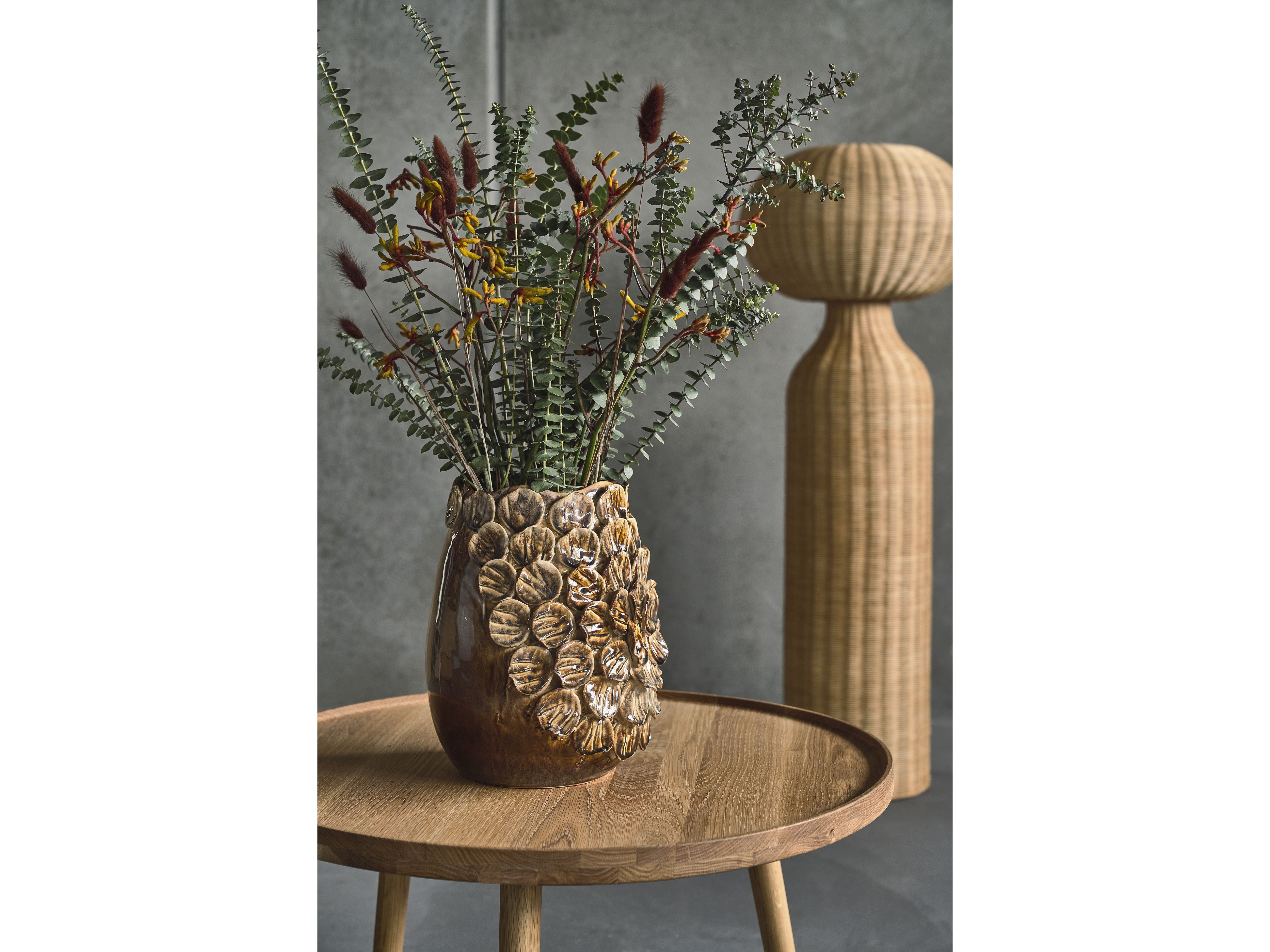 Villa Collection Vinka Floor Lamp øx H 50x130 Cm, Natural