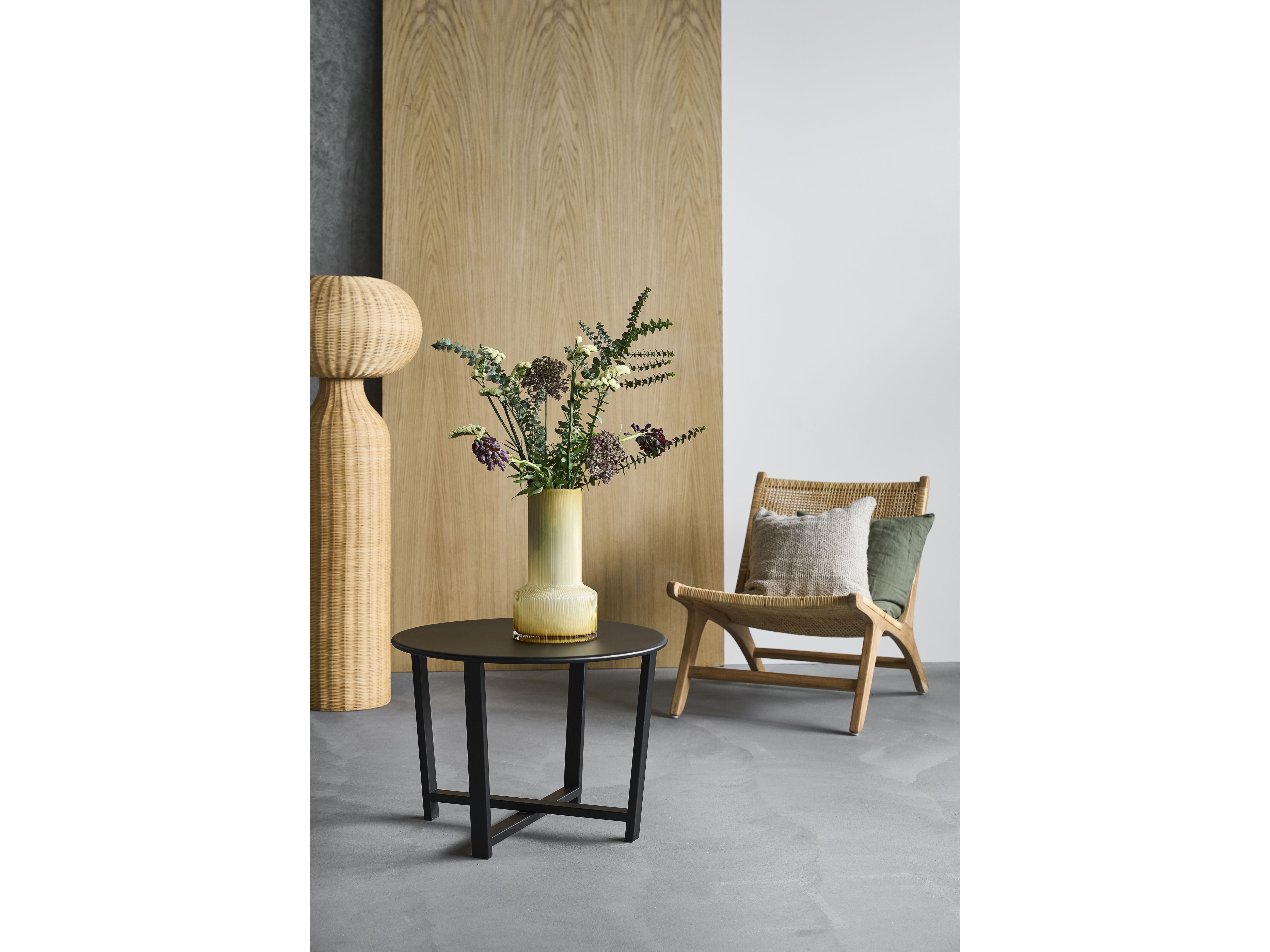 Villa Collection Vinka Floor Lamp øx H 50x130 Cm, Natural