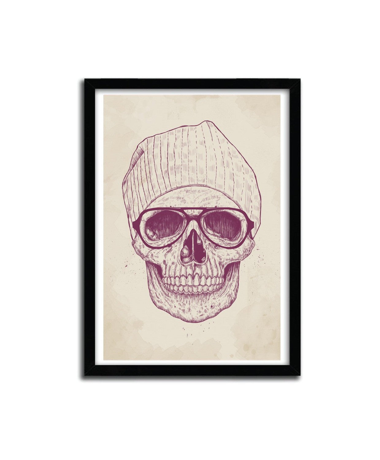 Affiche COOL SKULL par BALAZS SOLTI